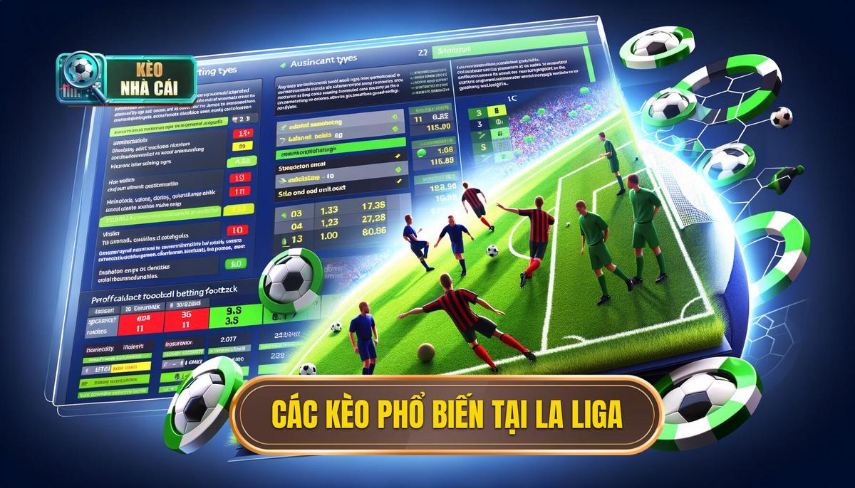 Các loại kèo phổ biến trong La Liga
