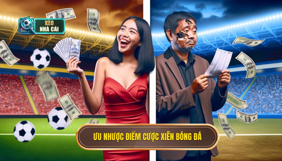 Ưu và Nhược điểm của Cược xiên trong bóng đá: Cái nhìn đa chiều